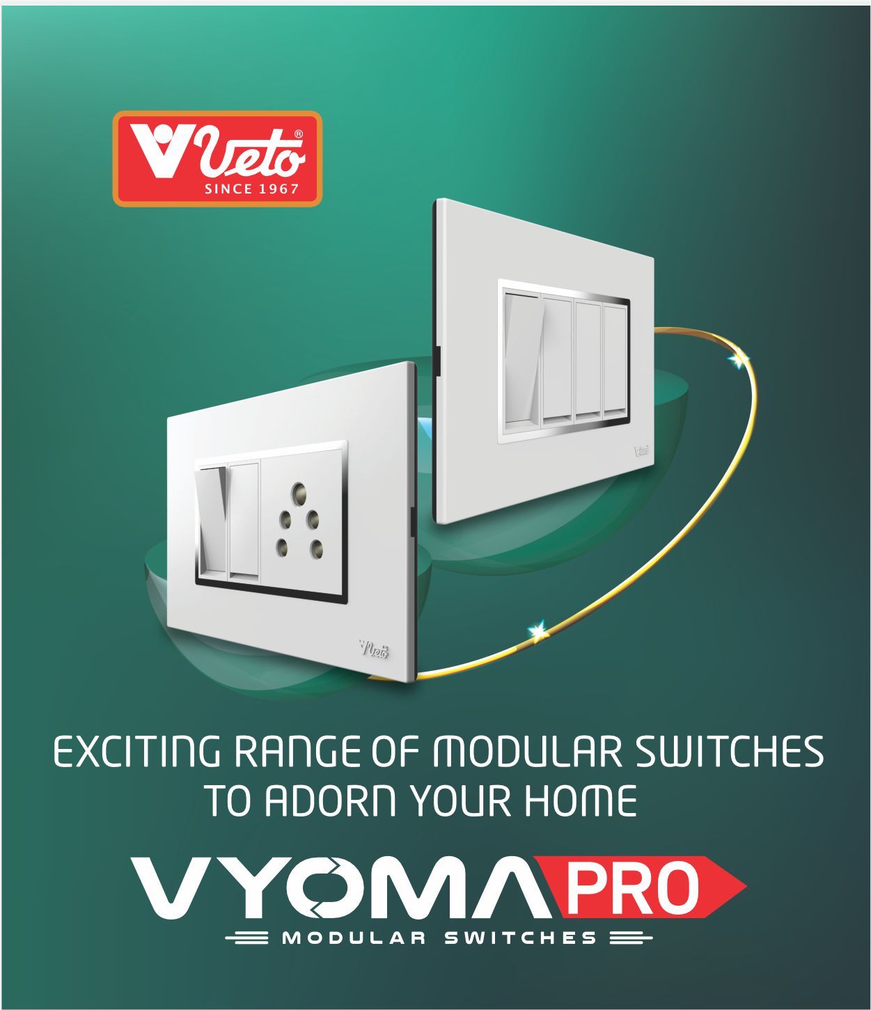 Vyoma Pro Modular Switches